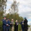 Sgt Bruce Dow, Insp Mel Aitken, S/Sgt Jason McCoy, Brian Collinge, Rev Carol Grant, Const Craig Bennet and Rowan Carroll.