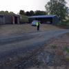 Police at the scene of Saturday's incident