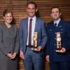 From left to right: Rebecca Kitteridge, Det. Supt. Carl McLennan, Insp. Glyn Rowland