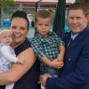 Sergeant Chris McDowell and family