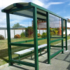 It is unclear when the shelter, similar to this one, was stolen but it has occurred between June and August.