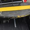 Underside of water ski
