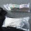 Methamphetamine and cash seized