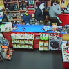 One of the offenders was carrying a large machete with a wooden handle.
