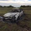 Burnt out car Kaitangata 