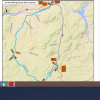 Map of alternative routes for crash north of Taupo