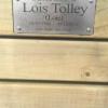 Lois Tolley memorial