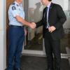 Police Commissioner Mike Bush and Police Minister Stuart Nash declare the facility open