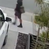 Police want to identify this man pictured on Bomb Point Drive in Hobsonville Point