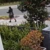 Police want to identify this man pictured on Bomb Point Drive in Hobsonville Point