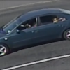Blue car driven by potential witness