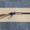 A firearm seized from an address