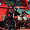 Seized dirt bike