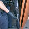 One of the firearms recovered by Police during the search warrant. 