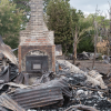 The farmhouse at 290 Whatatutu Road, destroyed by fire on 25 January 2013.