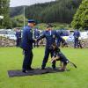 Is that certificate mine? Auckland Police dog Costa and Senior Constable Dave Templeton.