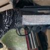 A firearm recovered from a property