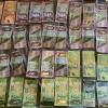 Cash recovered during a Ngaruawahia search warrant.