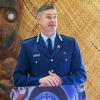 Commissioner Andrew Coster addresses the ceremony.