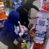 Three people attempted to rob a dairy in Napier on Monday