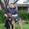 Erridge Cup winners Constable Andrew Smart and Talon