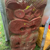 Picture of carving found at address in Leithfield