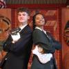 Joe Howells from Kerikeri High School and Sheryl Chand from Solway College in Masterton