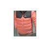 orange puffer jacket