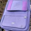 Purple suitcase