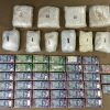Operation Settler recovered around $400,000 in cash and 14kg of methamphetamine 