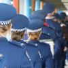 Police wing number 364 to graduate.