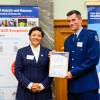 1. Hon Kiri Allan and Detective Constable Ben Pye 