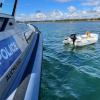 Huxley was located drifting in Hobson Bay earlier today. 