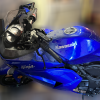 A motorcycle recovered duirng Operation Broomstick