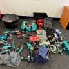 Police recovered a number of stolen tools.