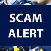 Scam alert graphic