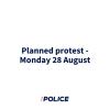 Planned protest tile