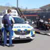 Motorcycle impounded following search warrant