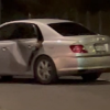 Vehicle sought for robbery silver Toyota