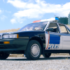 Mitsubishi Motors Refurbished 1988 Mitsubishi V3000 Patrol Car, shown here in January 2024, close to being finished.