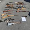 Firearms seized