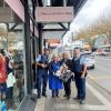 Police were delighted to be able to reunite Mercy Hospice with this special item