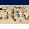 Police recovered six firearms during the search warrant.