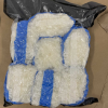 Police intercepted three kilograms of methamphetamine in the parcel