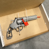 A loaded firearm was located in the footwell of the vehicle
