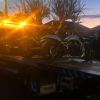 Six motorbikes were impounded for six months.