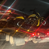 Six motorbikes were impounded for six months.