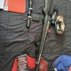 Rifle and patch seized