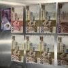 Money seized as a result of the three arrests. 