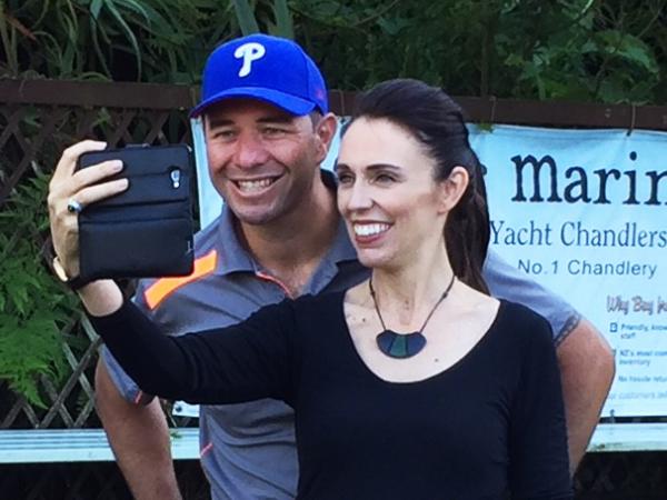 waitangi selfie